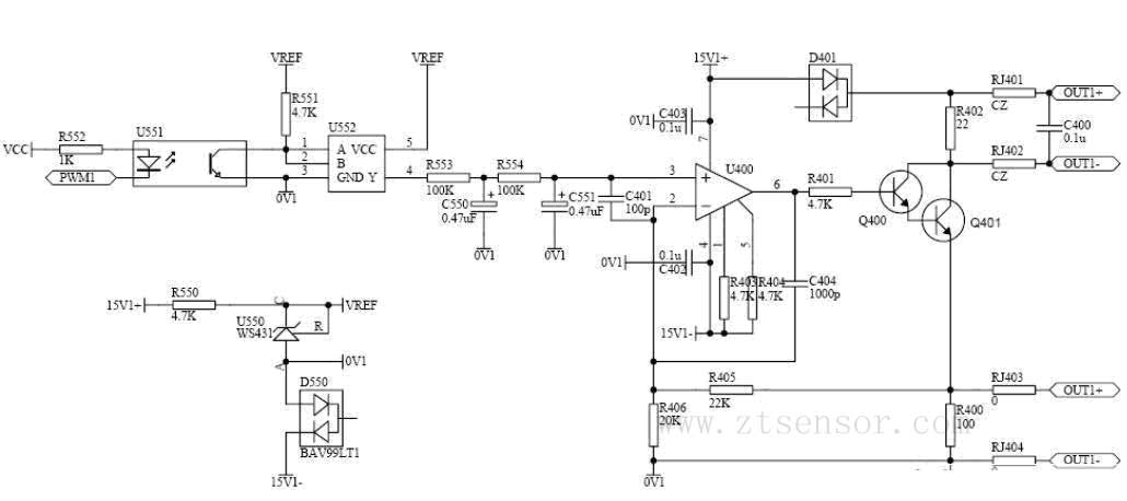 高精度4-20mA輸出變送電路 高精度4-20mA輸出變送電路