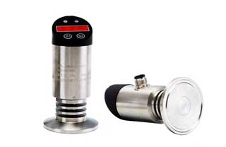 衛生型高溫平膜數顯壓力變送器 衛生型高溫平膜數顯壓力變送器