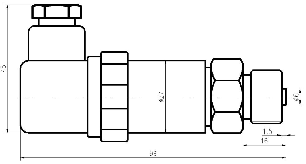CYB230通用型壓力變送器赫斯曼外形圖 CYB230通用型壓力變送器赫斯曼外形圖